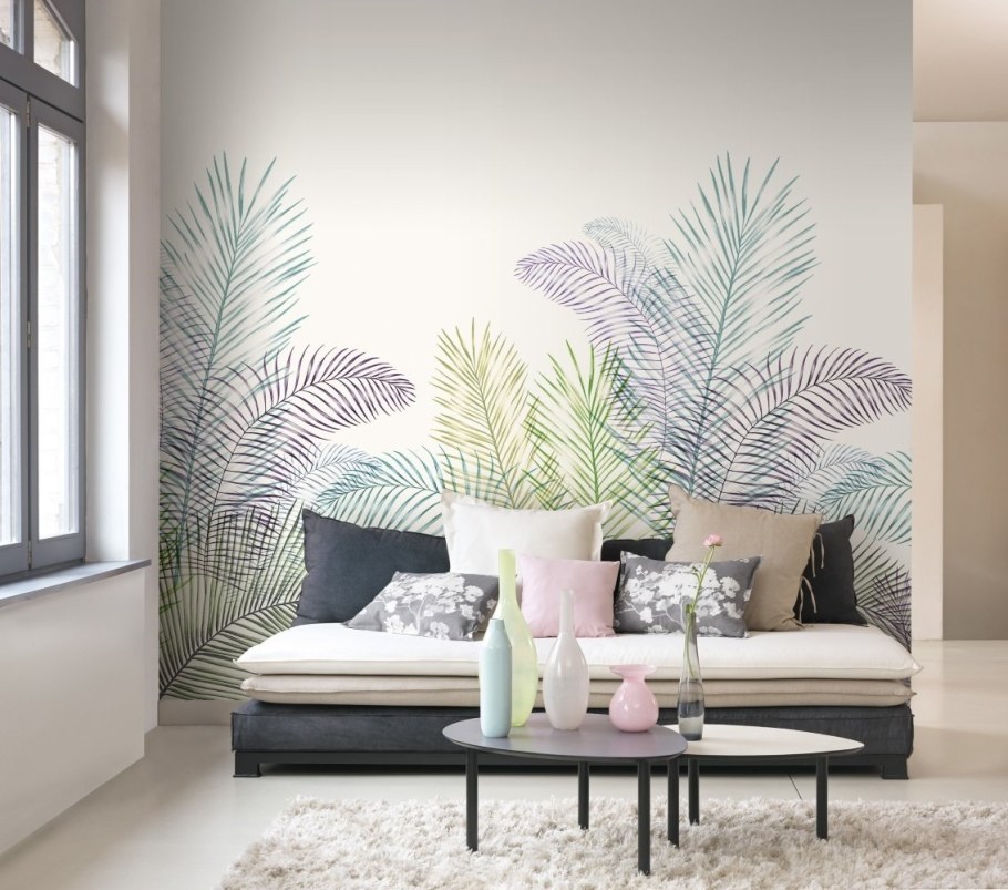 Аффреско пальмовые листья