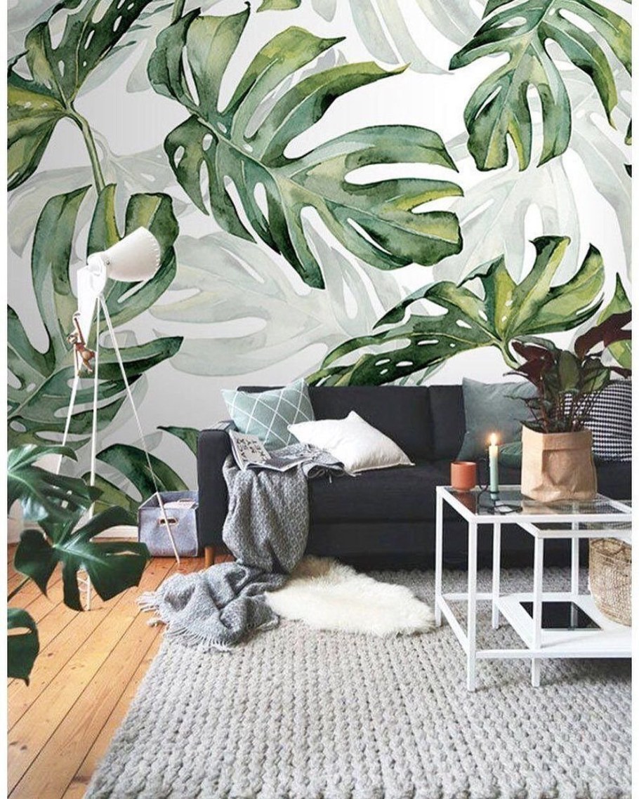 Зелень в интерьере