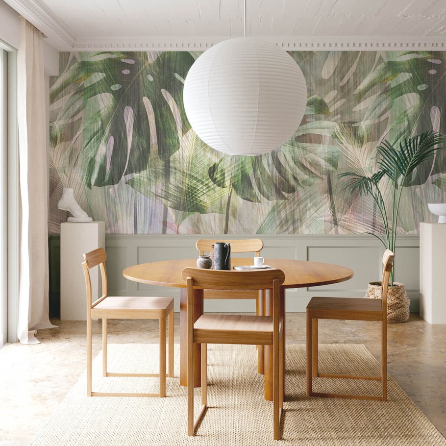 Обои монстера Леруа Мерлен