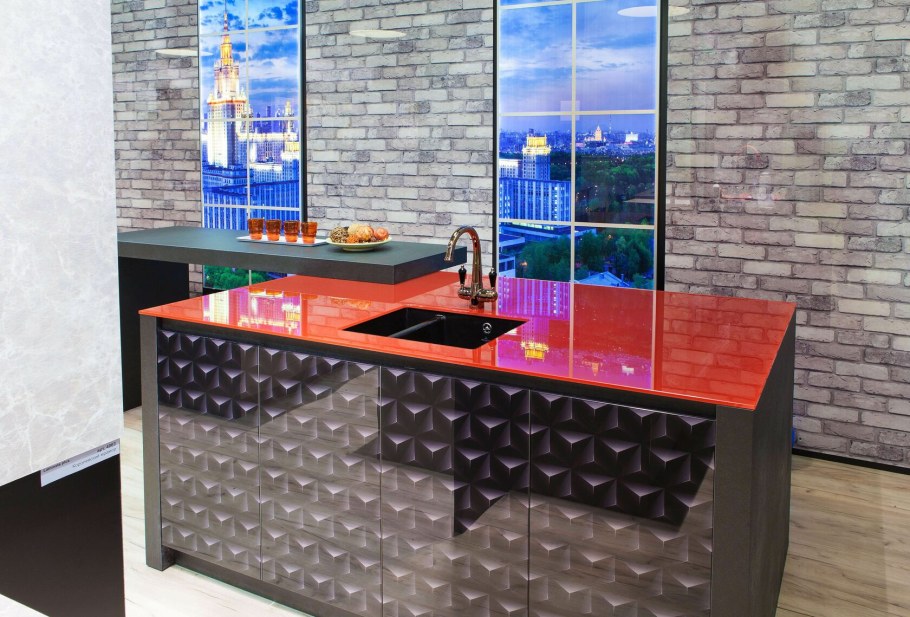 Купить стекла Vitrolan baнда глянец 2450х1200х10