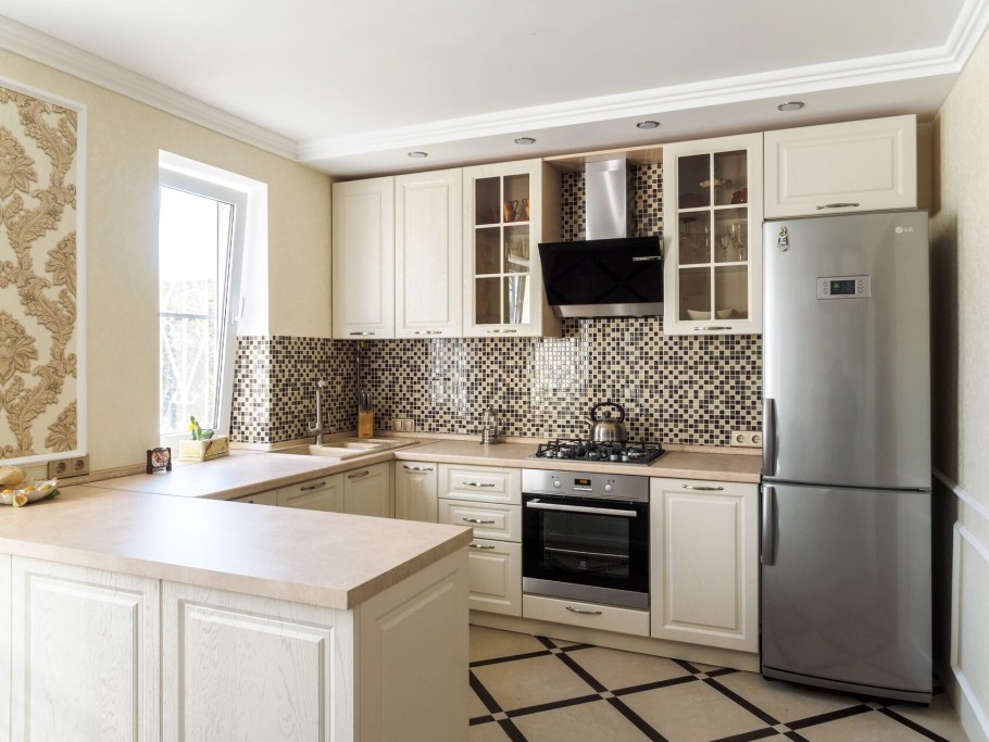 Роял Вуд белый кухня