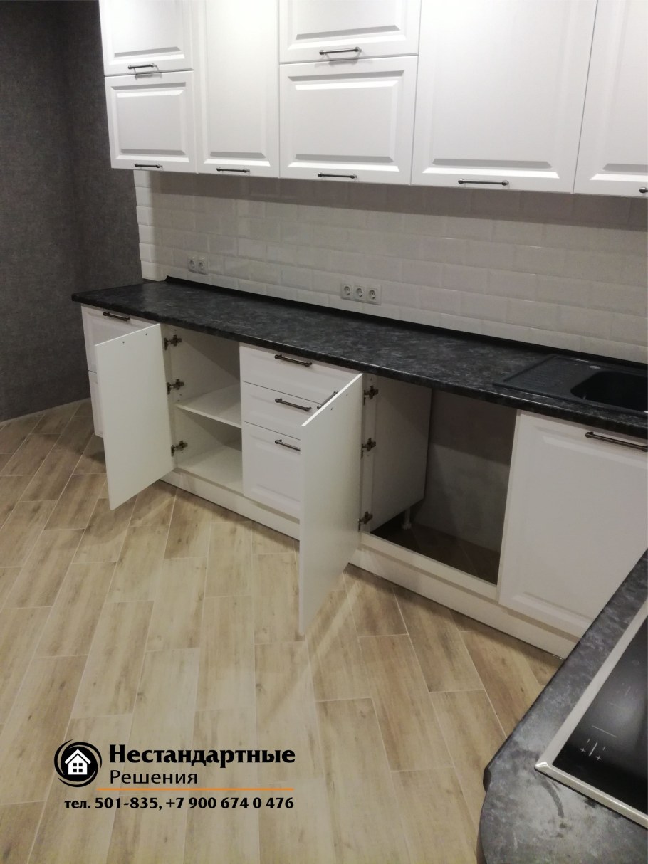 Роял Вуд белый кухня