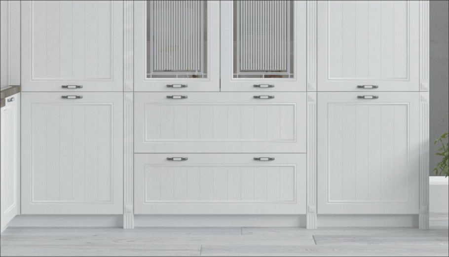 Роял Вуд белый кухня