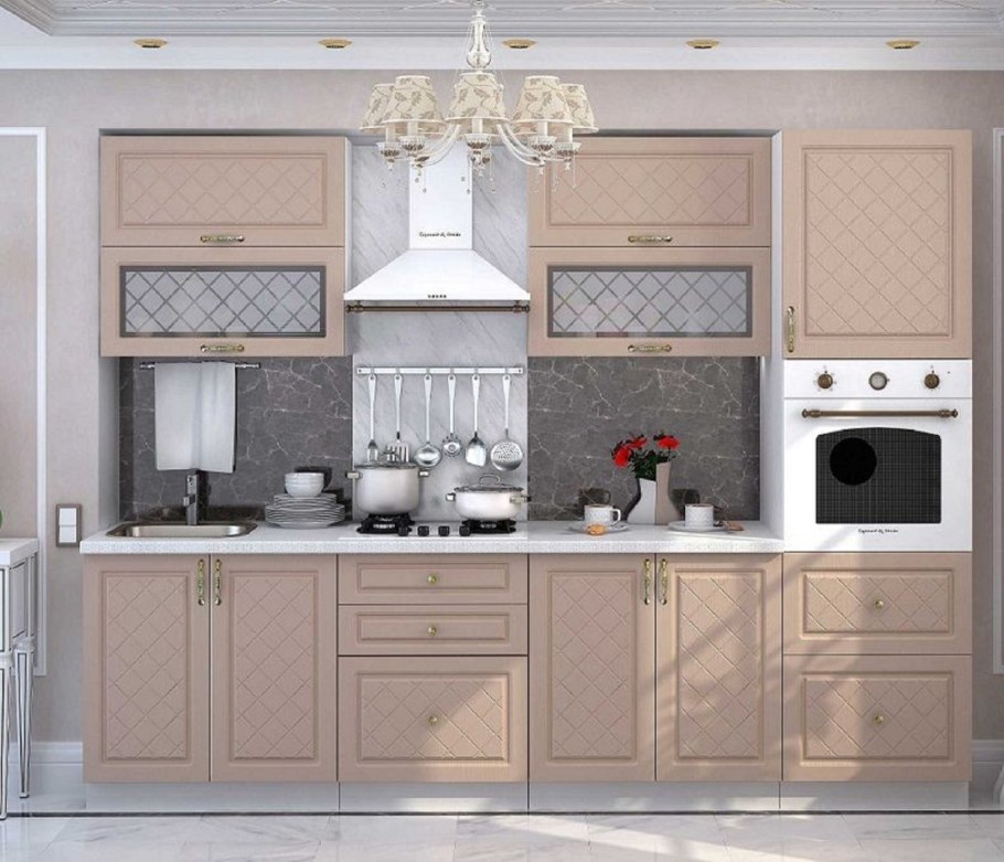 Кухня Модена дуб серый