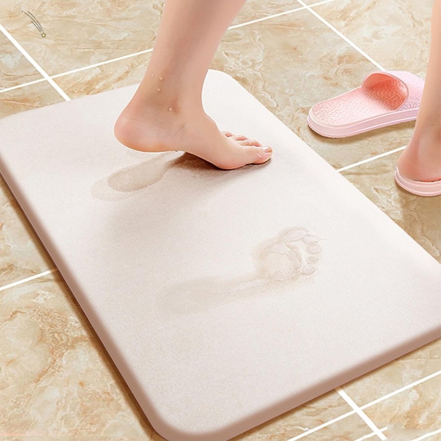 Диатомитовый коврик для ванны