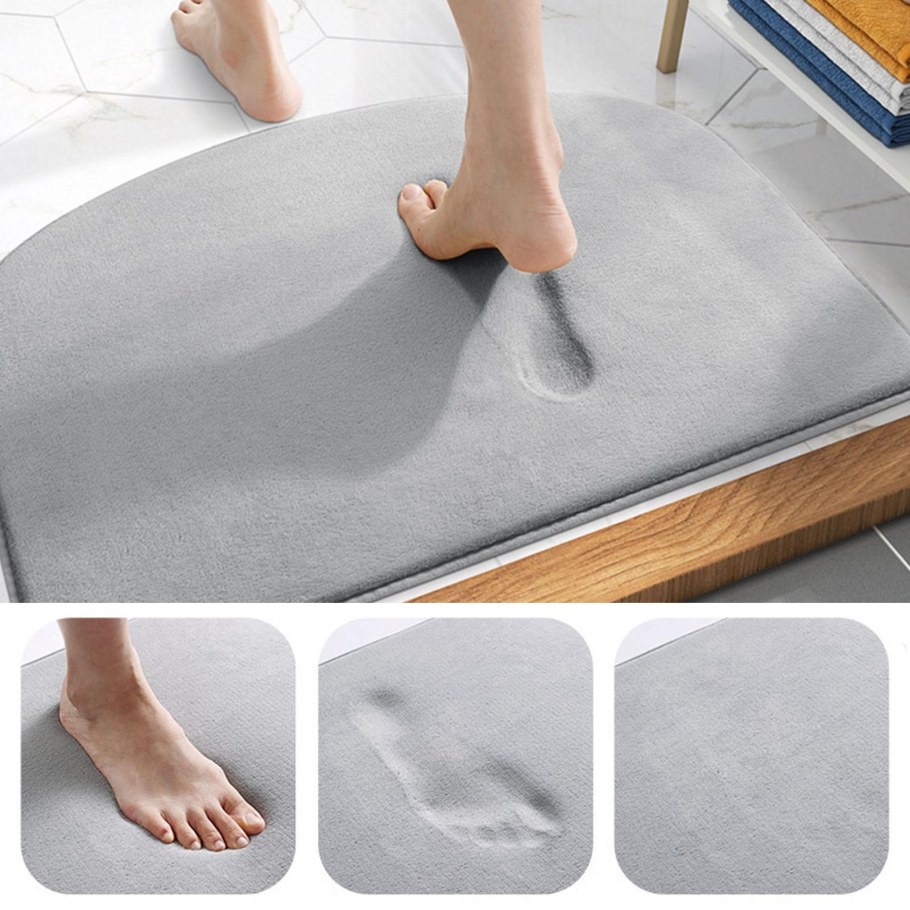 Коврик быстросохнущий для ванной