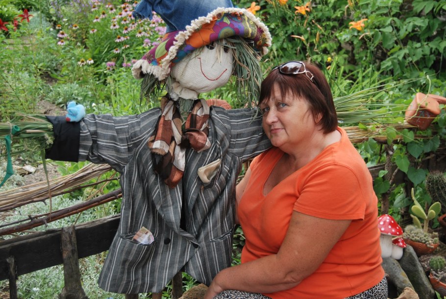 Чучело в саду и огороде
