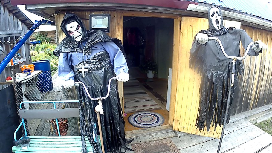 Пугало в огороде