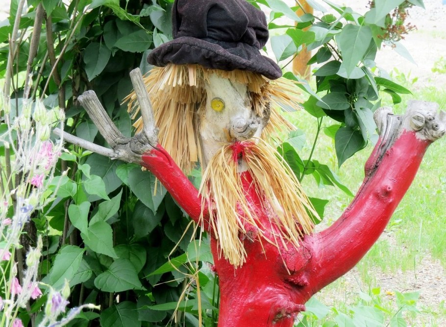 Пугало на дачу прикольные
