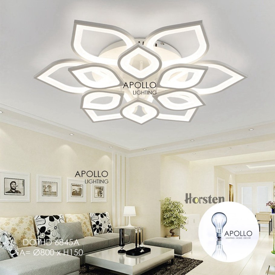 Люстра светодиодная потолочная лэд 80