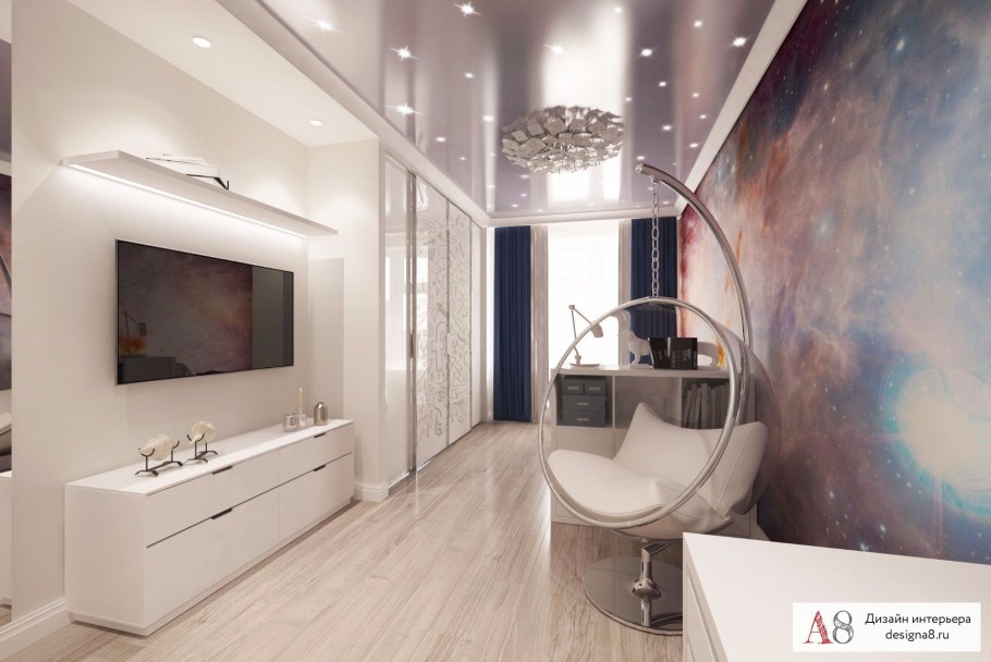 Красивый интерьер квартиры 3 комнатной