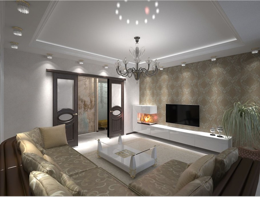 Интерьер 4 комнатной квартиры