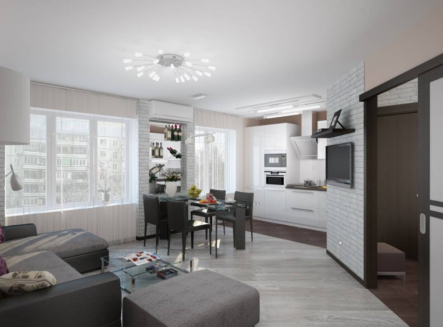 Интерьер двушки хрущевки