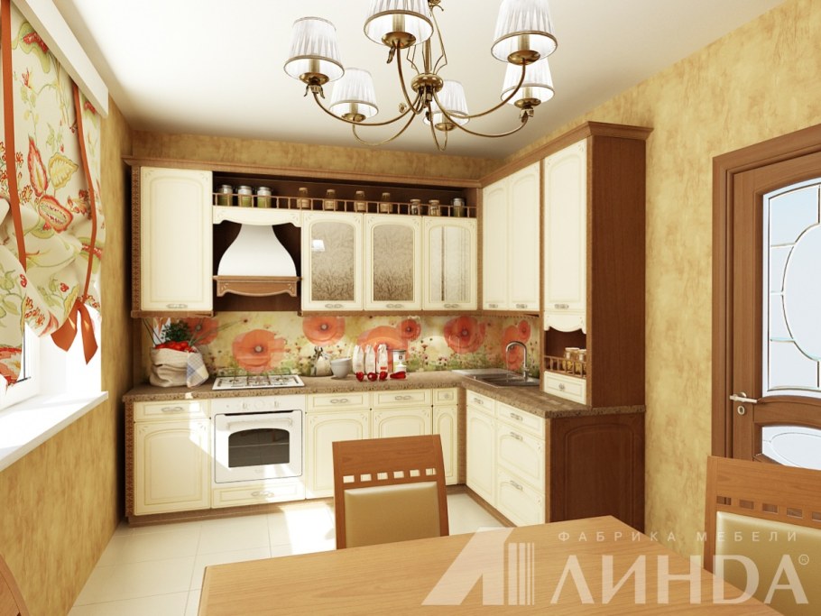 Кухни ваниль интерьере