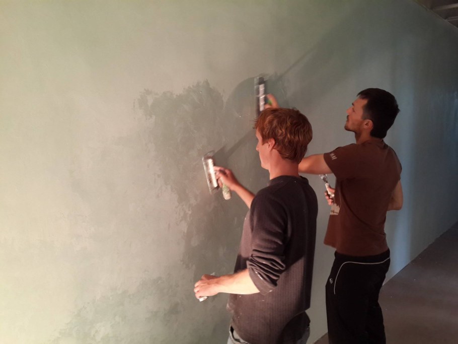 Мокрый шелк декоративная штукатурка нанесение