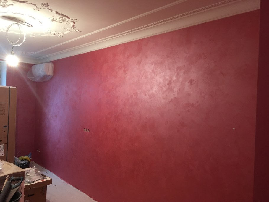 ВГТ декоративная штукатурка мокрый шелк