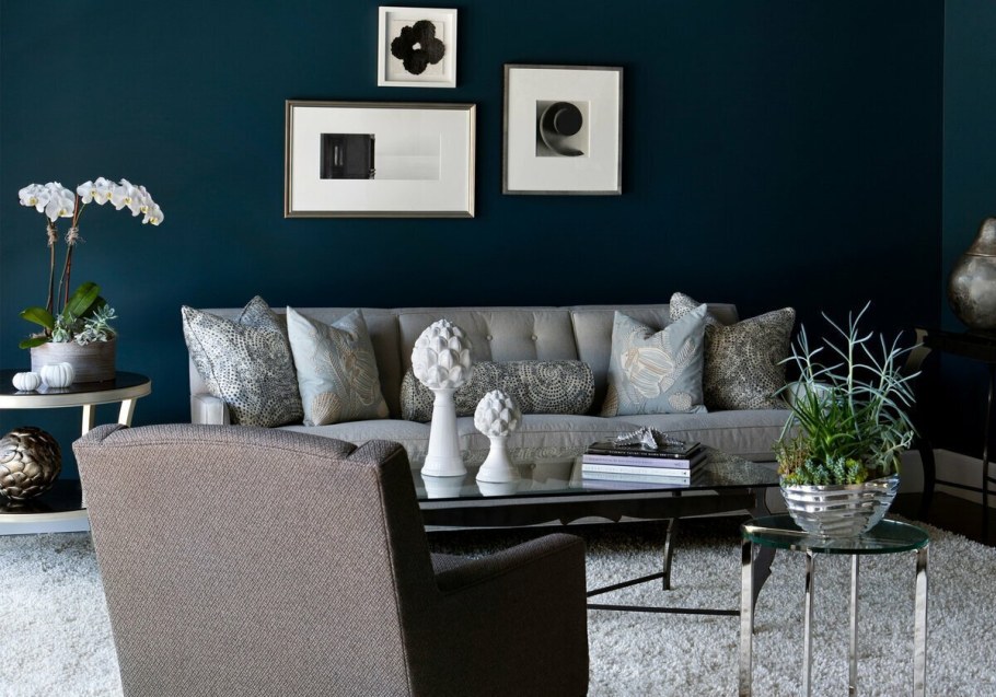 Серый цвет в интерьере