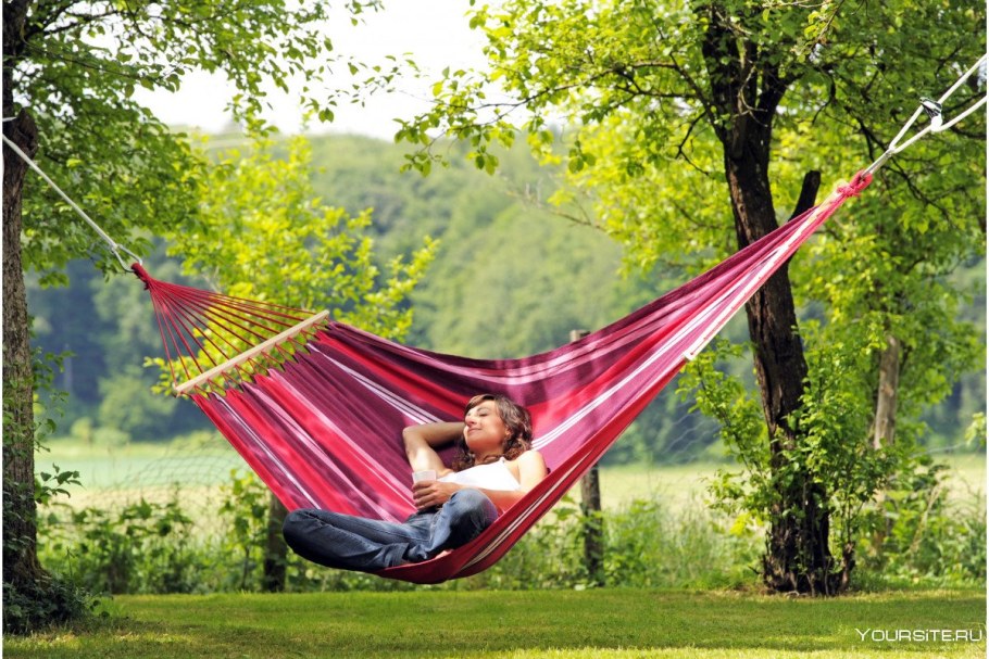 Гамак на природе