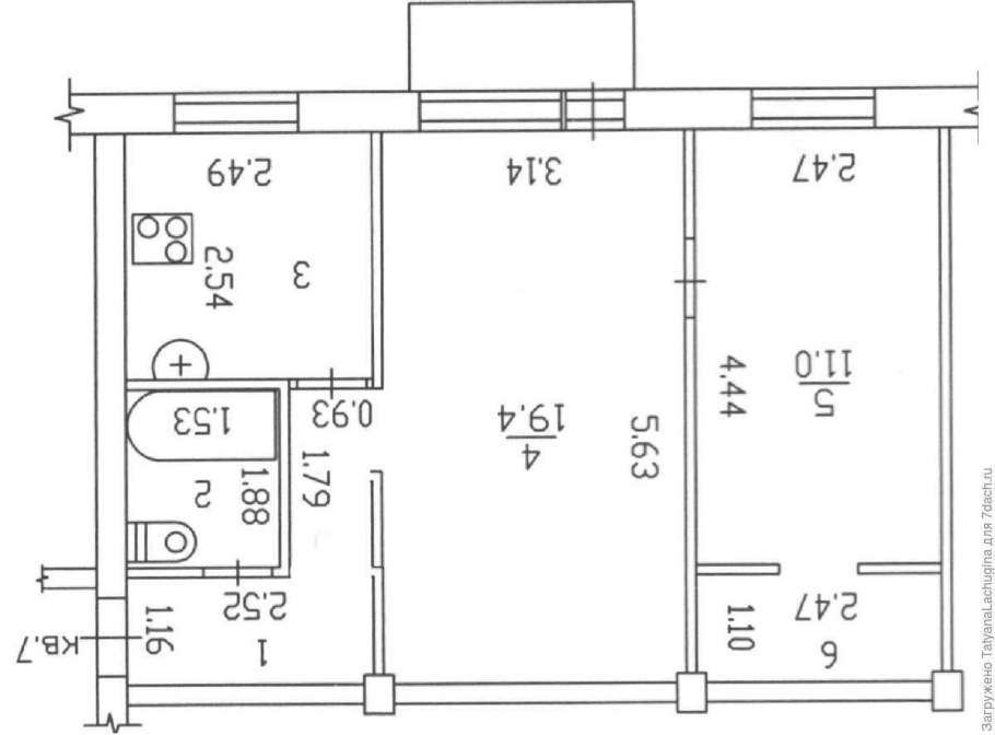 Планировки двушек в хрущевках