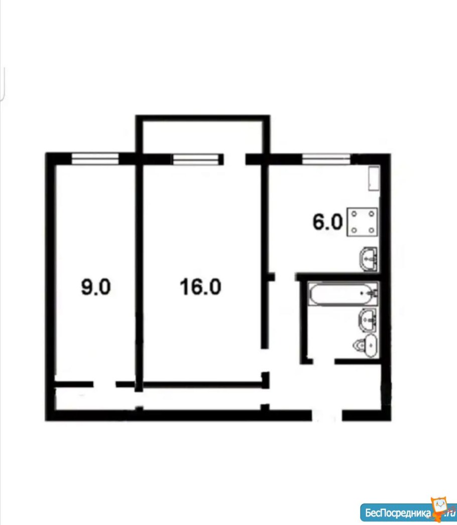 Планировка двушки 40 кв хрущевка