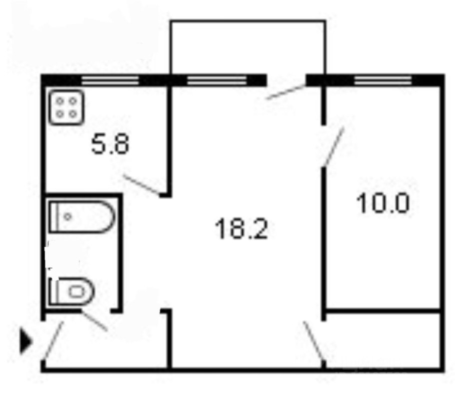 Планировка двухкомнатных квартир в хрущевках