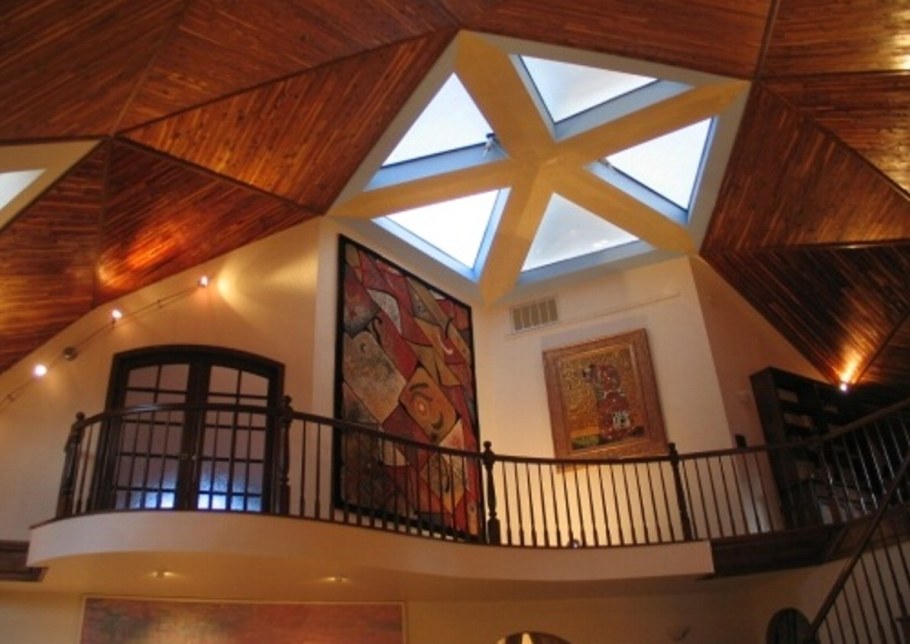 Купольный дом интерьер