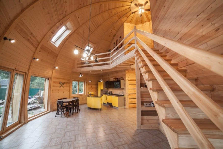 Стратодезический купольный дом