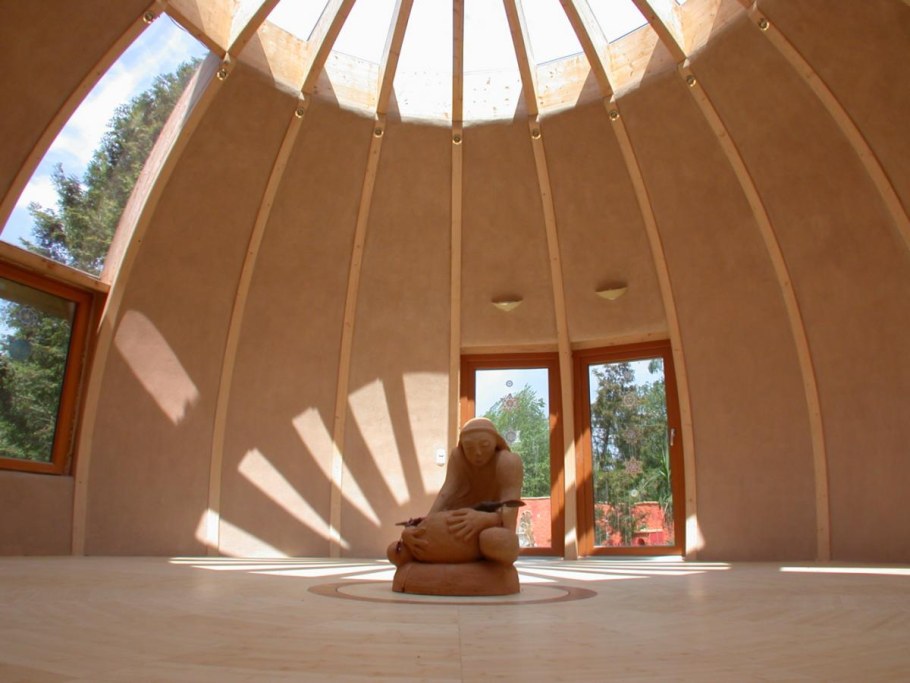 Купольный дом стратодезический купол