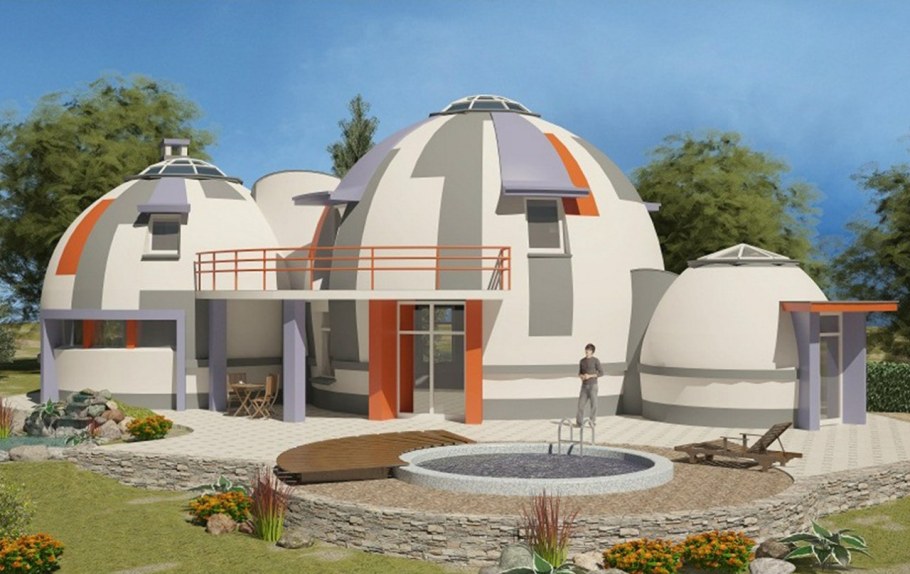 Купольный дом архитектора Гребнева