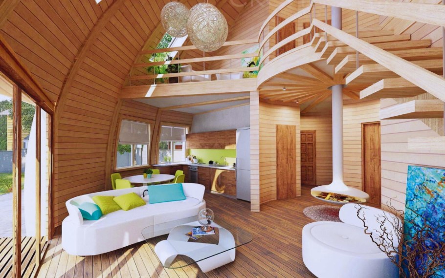 Купольный дом Скайдом