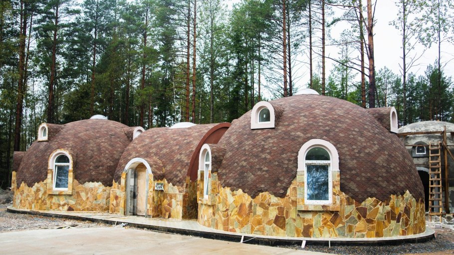 Круглый домик