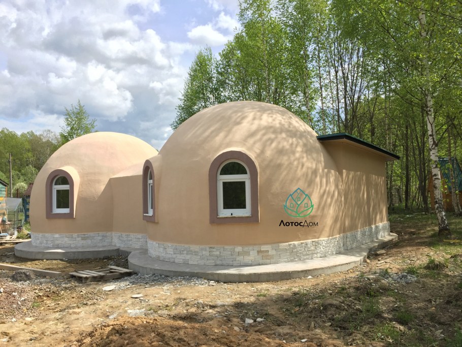 Купольный дом архитектора Гребнева