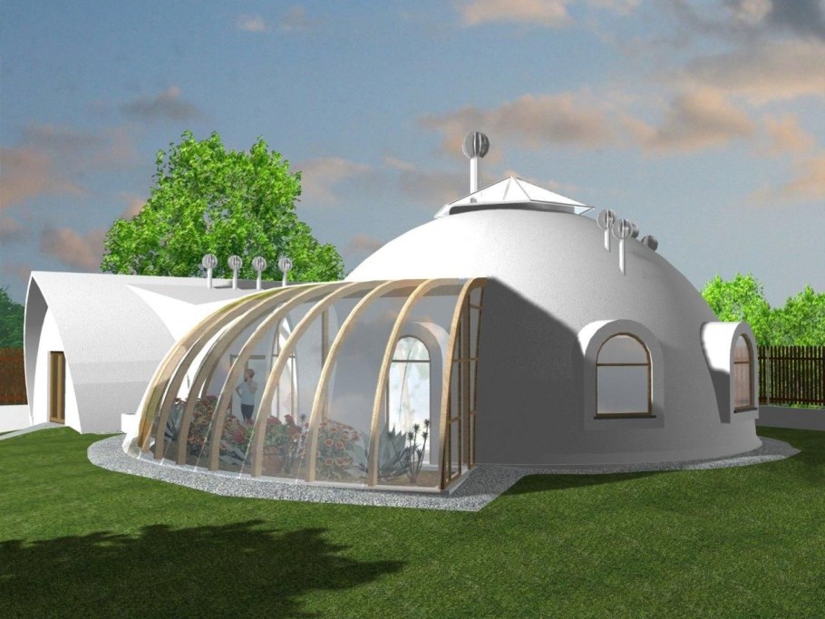 Круглый домик