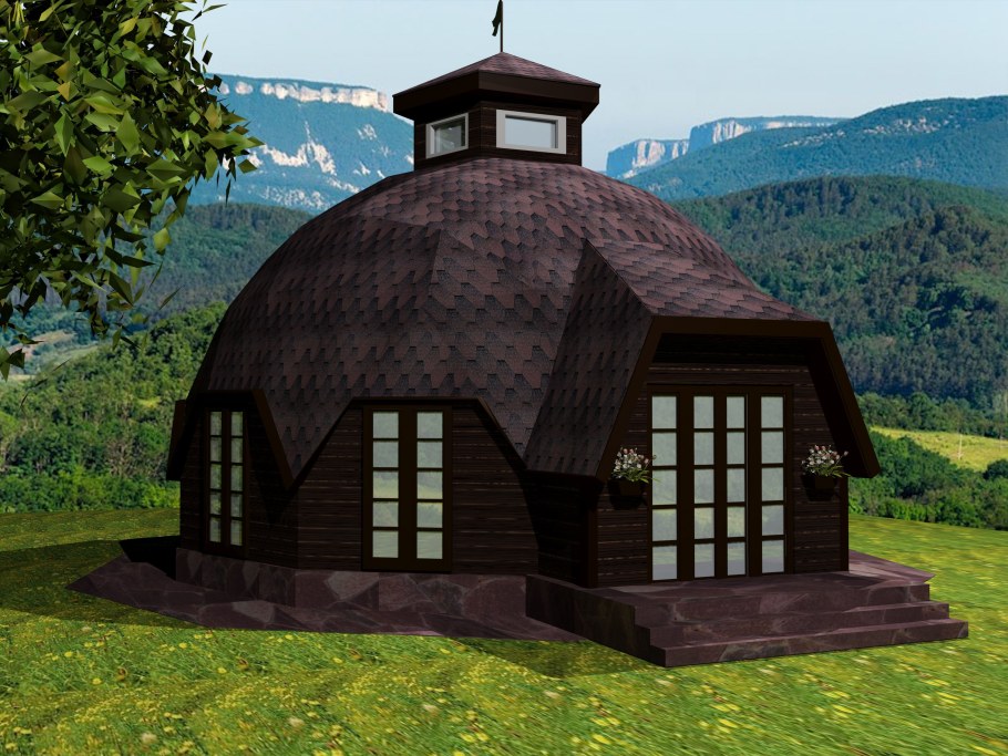 Купольная баня Добросфера