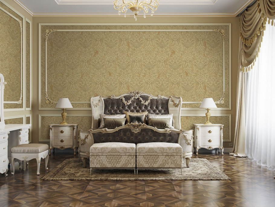 Обои в классическом стиле
