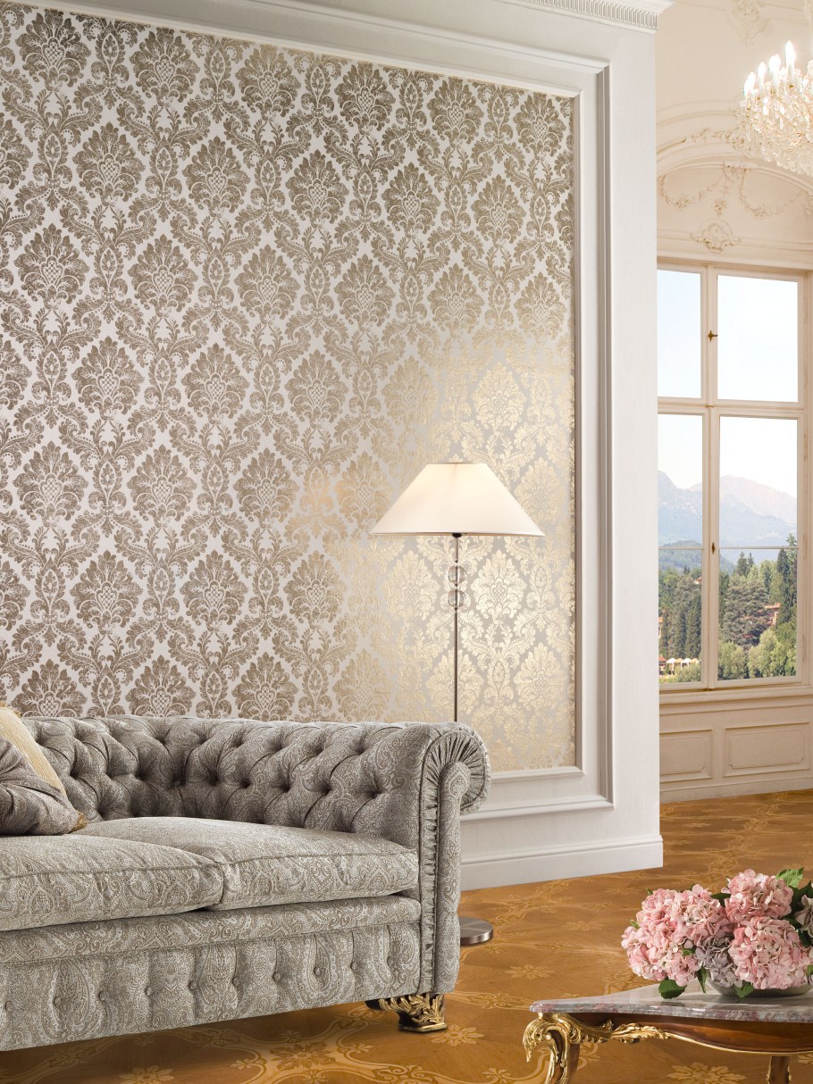 Коллекция обоев для гостиной