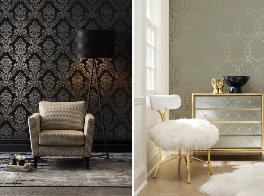 Обои Марсель в интерьере