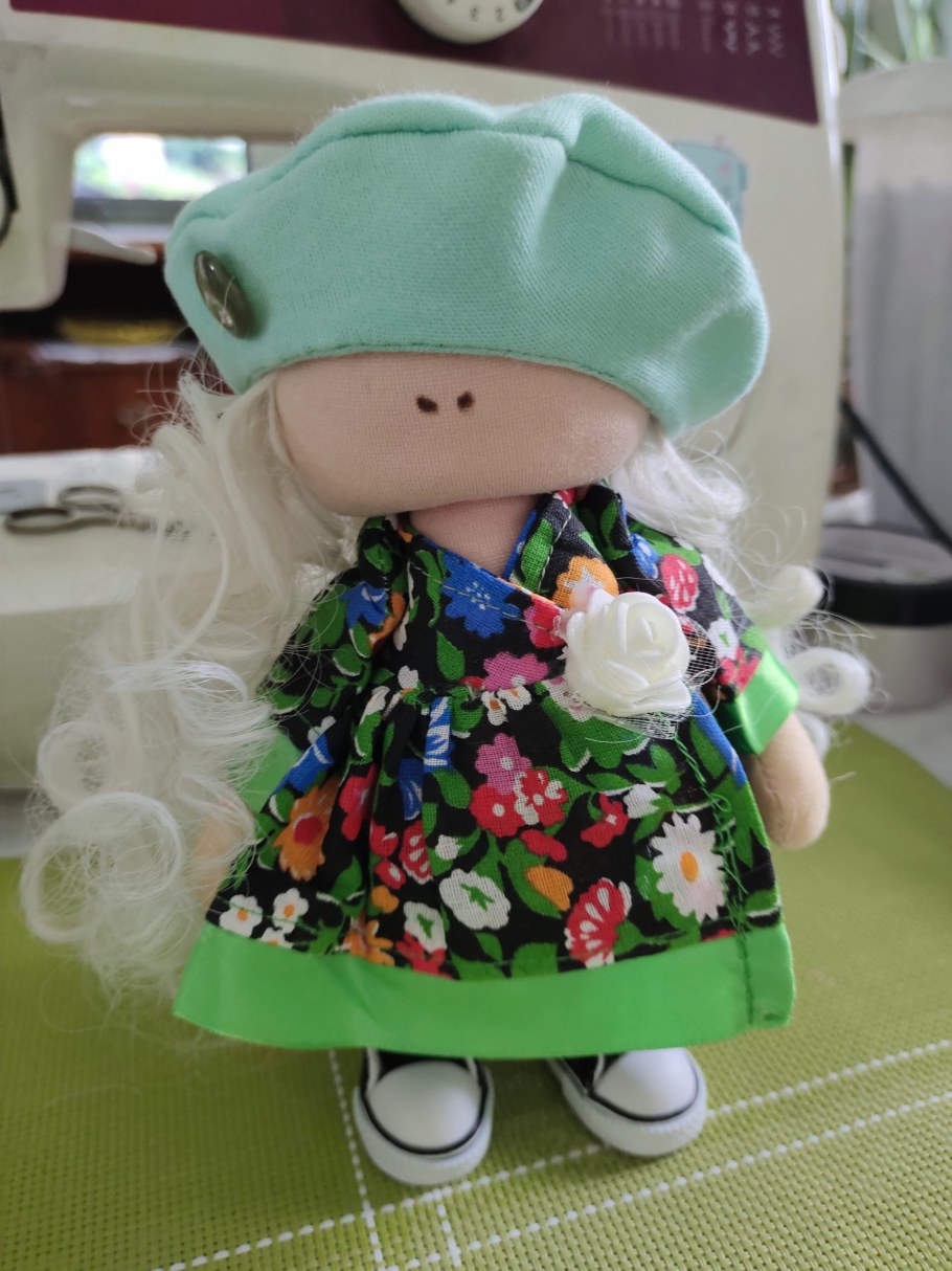 Интерьерная кукла Весна фото