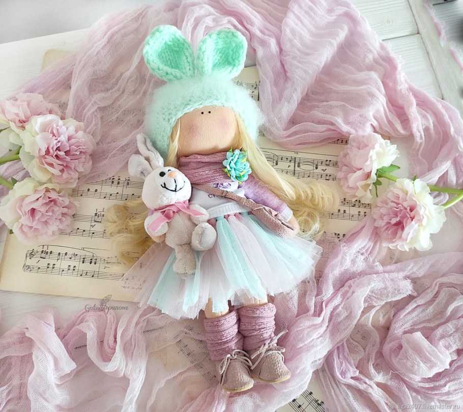 Кукла ручной работы для Ксюши