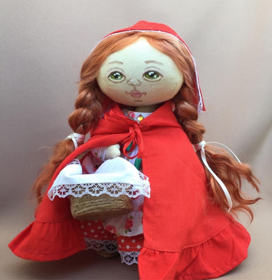 Текстильные игрушки героев по сказкам