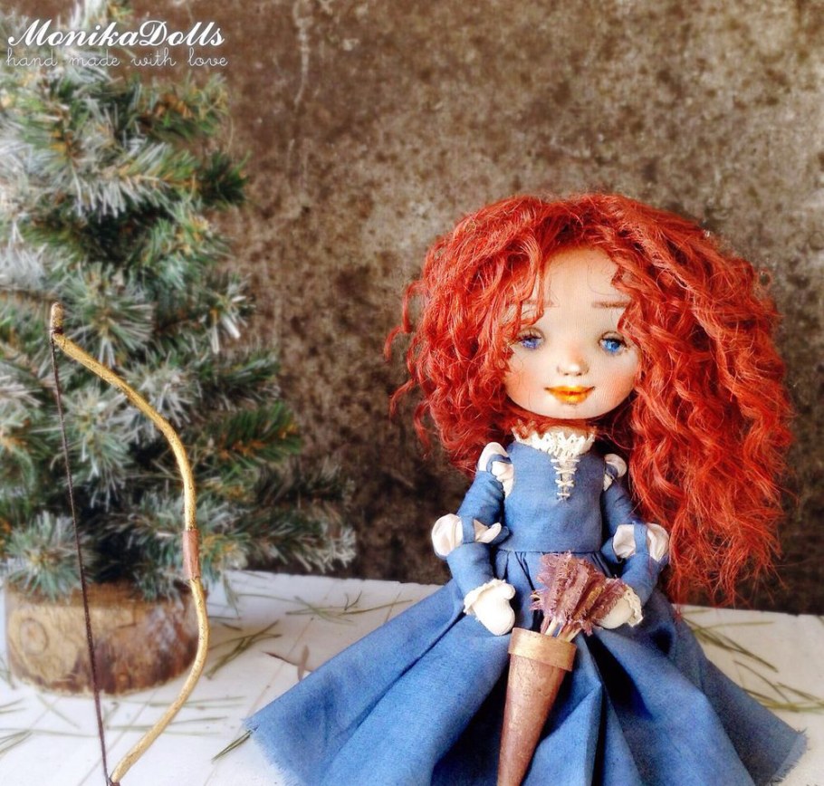Мерида коллекционная кукла