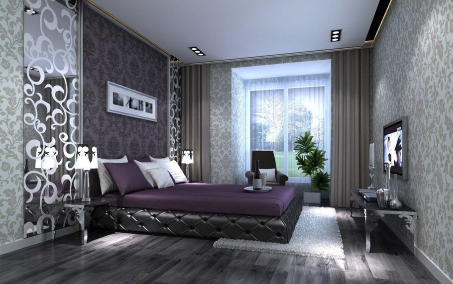 Спальня дизайн интерьера