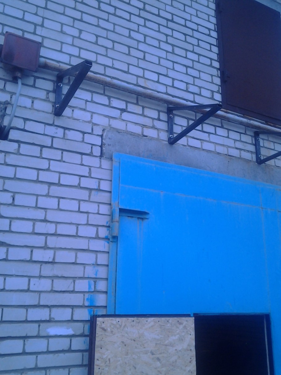 Гаражный козырек