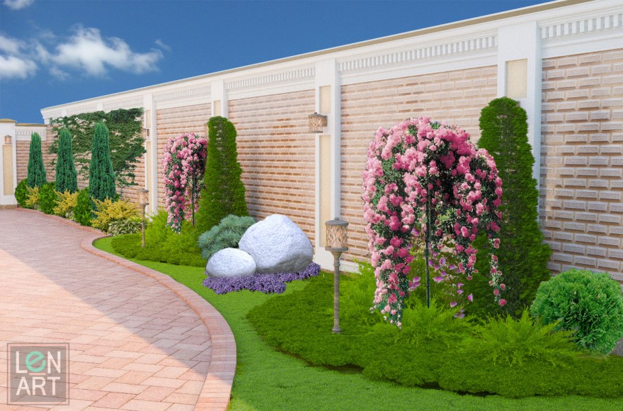 Штамбовая сирень