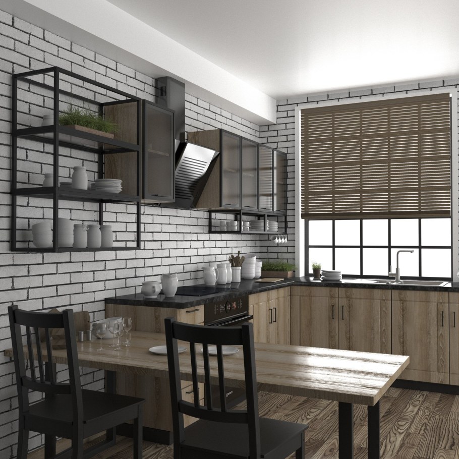 Кухня Леруа лофт