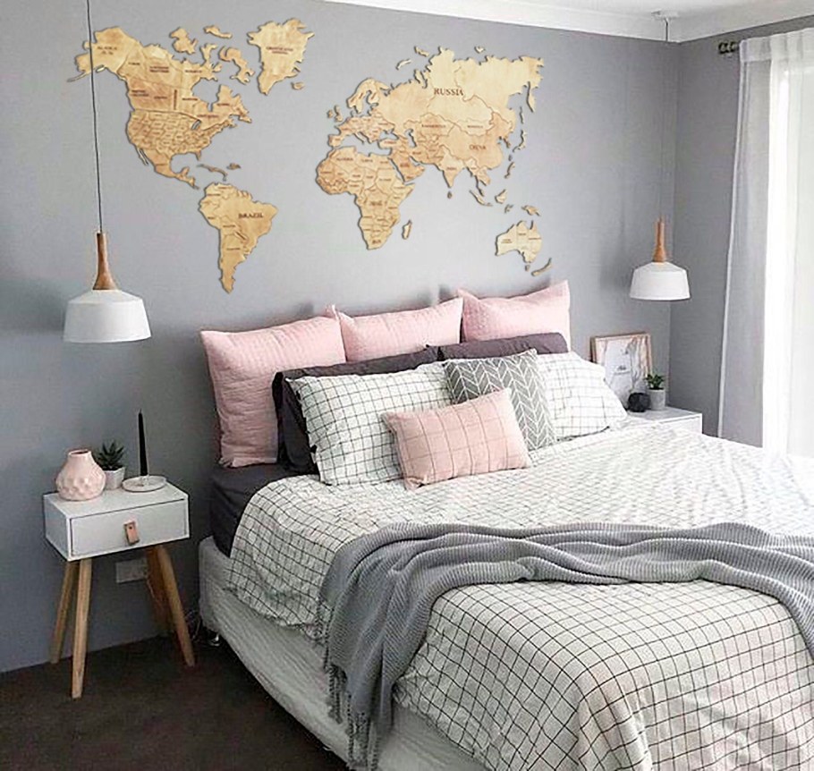 Спальняивисерых тонах