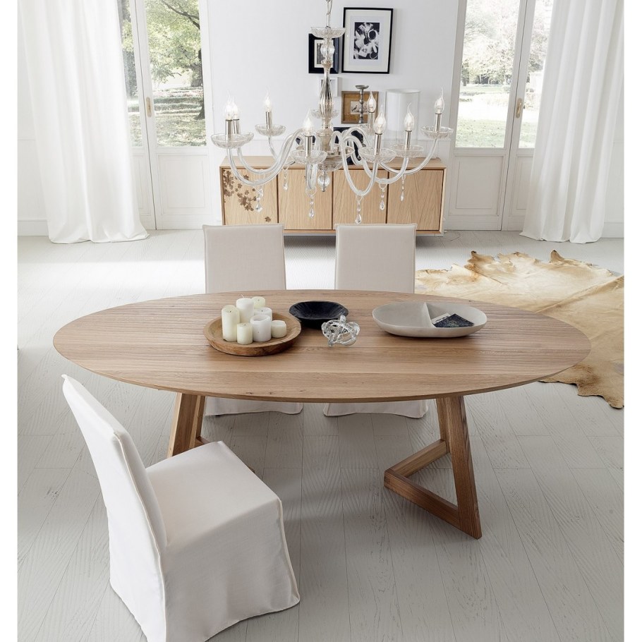 Обеденный стол Sierra Dining Table - whitewashed