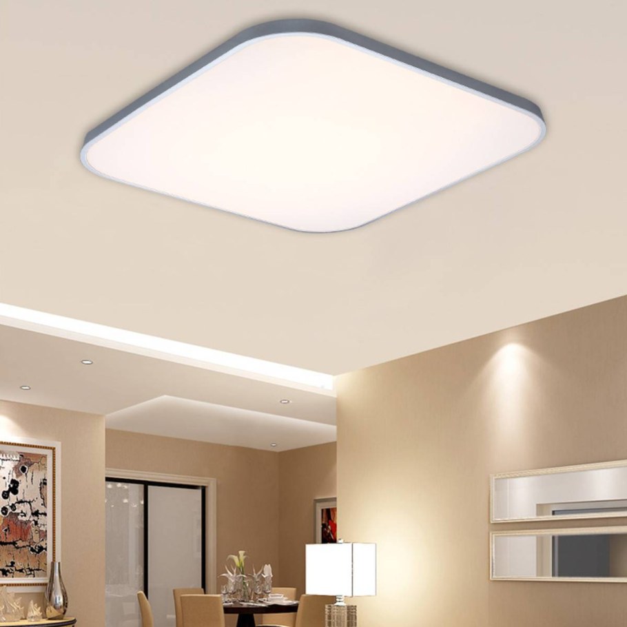 Светодиодный потолочный светильник плоский