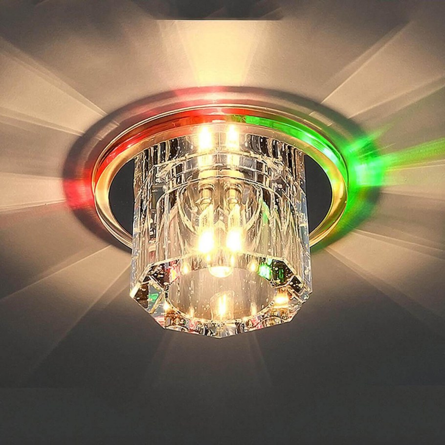 Электростандарт точечный светильник с подсветкой