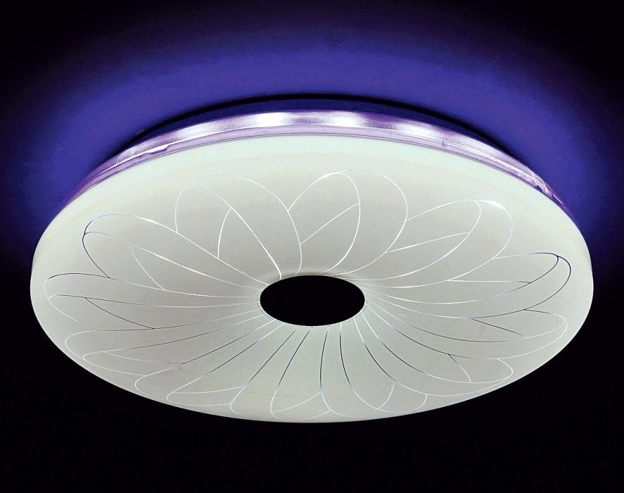 Светодиодный светильник Ambrella Light f79 PU 104w d540 Orbital 54 см